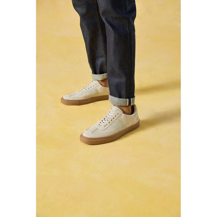 Hush Puppies Riley Suede Men's White Trainers