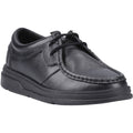 Hush Puppies Ronan Leather Junior Black Moccasins Shoes