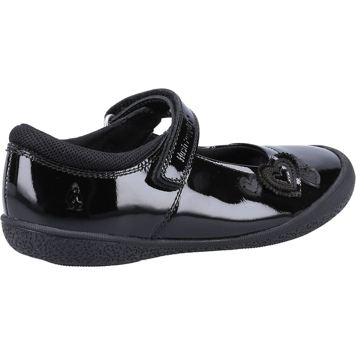 Hush Puppies Rosanna Patent Leather Youth Black Shoes