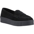 Hush Puppies Tamara Suede Women's Black Loafers