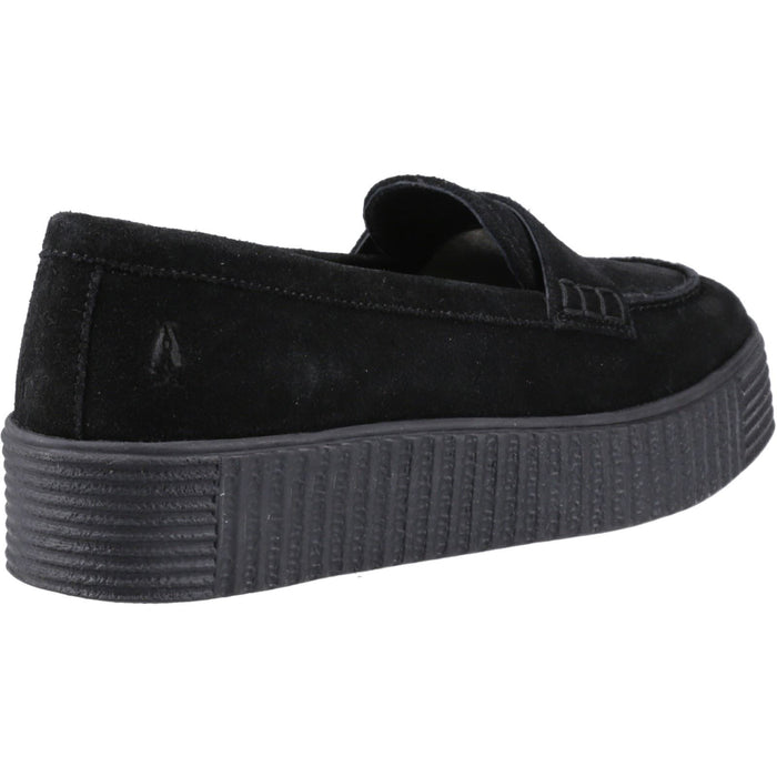 Hush Puppies Tamara Suede Women's Black Loafers