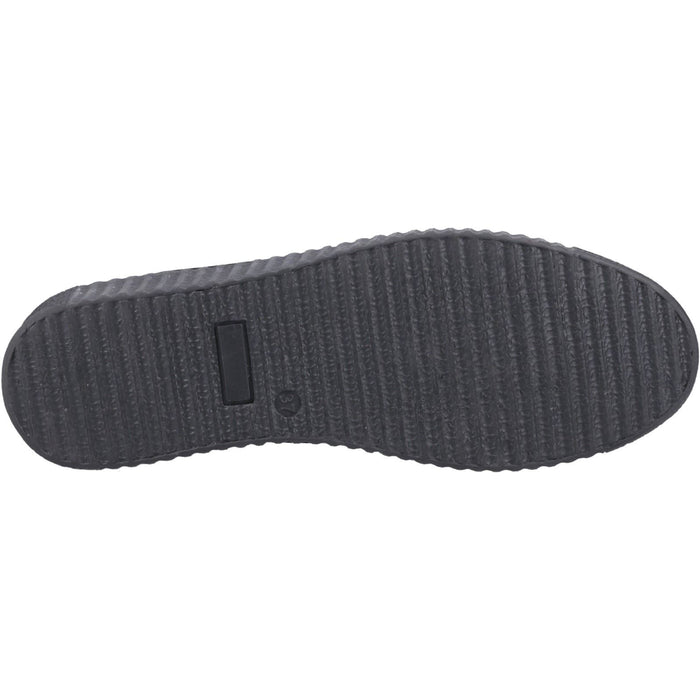 Hush Puppies Tamara Suede Women's Black Loafers