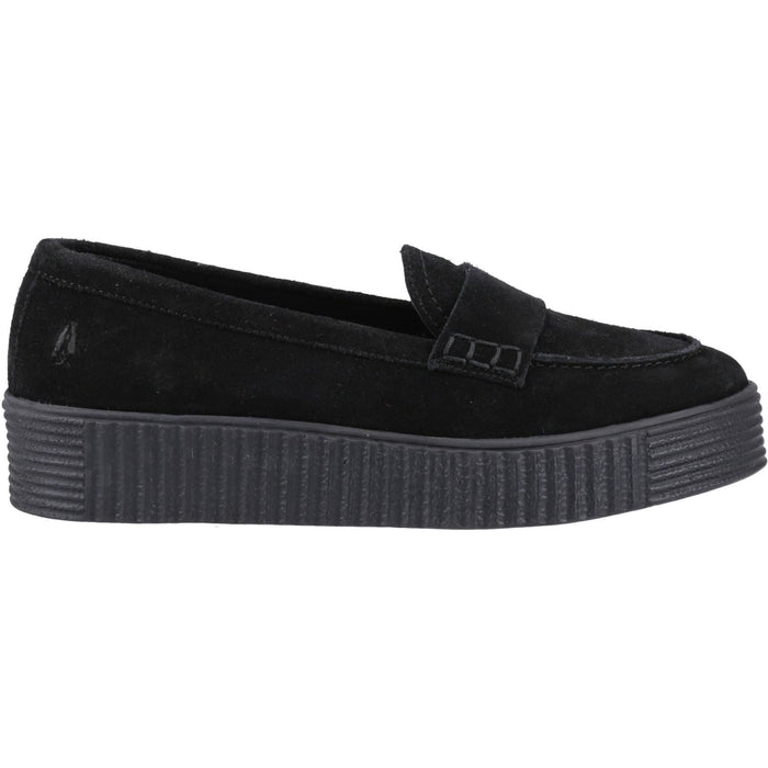 Hush Puppies Tamara Suede Women's Black Loafers