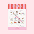 Ice Cream Shop Play Notepad - bubblegum market