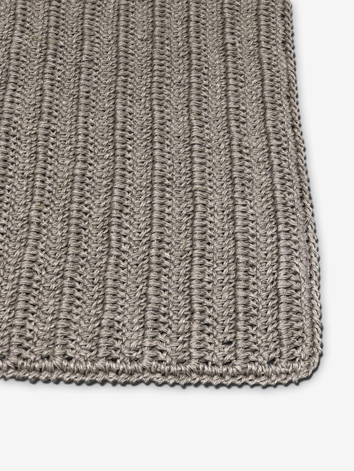 Fiorira Un Giardino Italian Natural Linen Hand Knit Placemat by Fiorira Un Giardino Tabletop New Napkins and Tableclothes Default