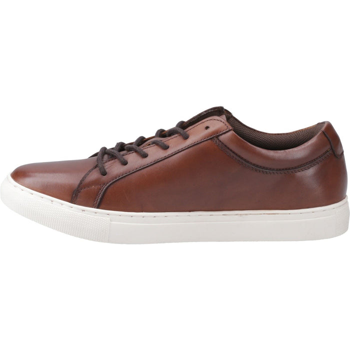 Jack & Jones Galaxy Leather Men's Cognac Trainers