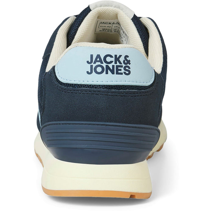Jack & Jones Spirit Runner Synthetic Men's Navy Blazer/Glacier Ice Trainers