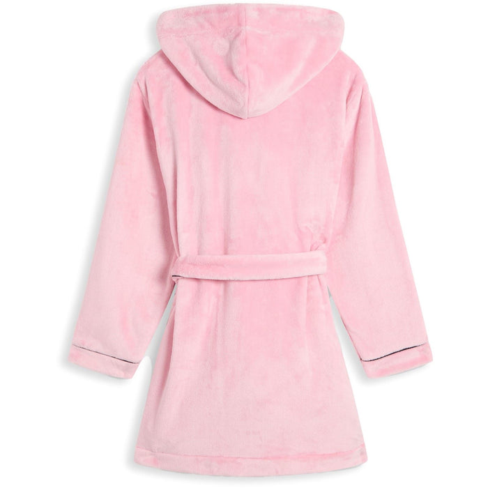 Juicy Couture Crest Robe Polyester Women's Pink Loungewear Robe
