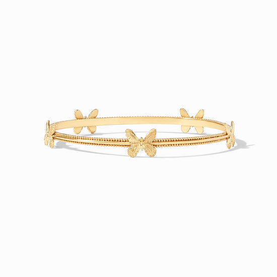 Julie Vos Gold Butterfly Bangle