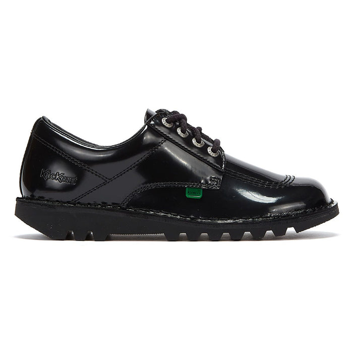Kickers Kick Lo Women's Black Patent Shoes