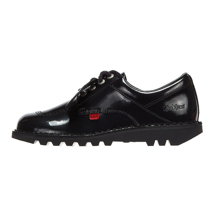 Kickers Kick Lo Women's Black Patent Shoes
