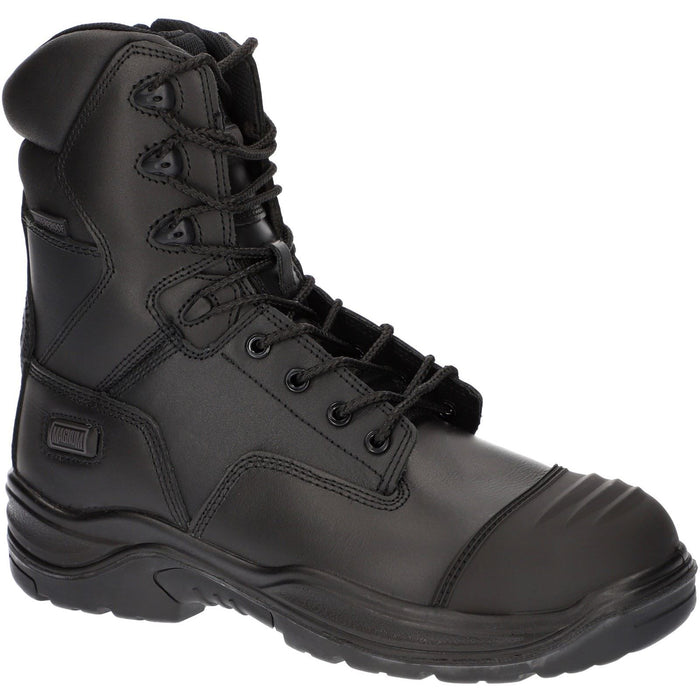 Magnum Rigmaster Side-Zip Leather Black Safety Boots
