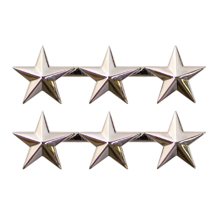 Miniature Collar Device: 3 Star Silver