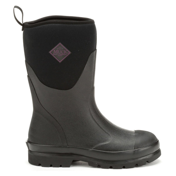 Muck Boots Chore Classic Short Synthetic Black Wellington Boots