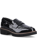 Pod Kaltin Patent Leather Women's Black Loafers