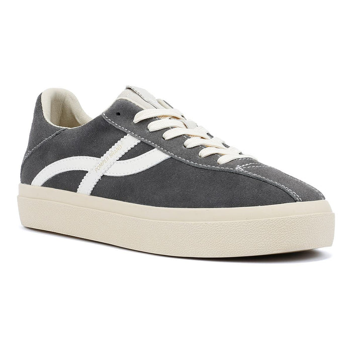 Pompeii Dart Suede Men's Grey/Ecru Trainers