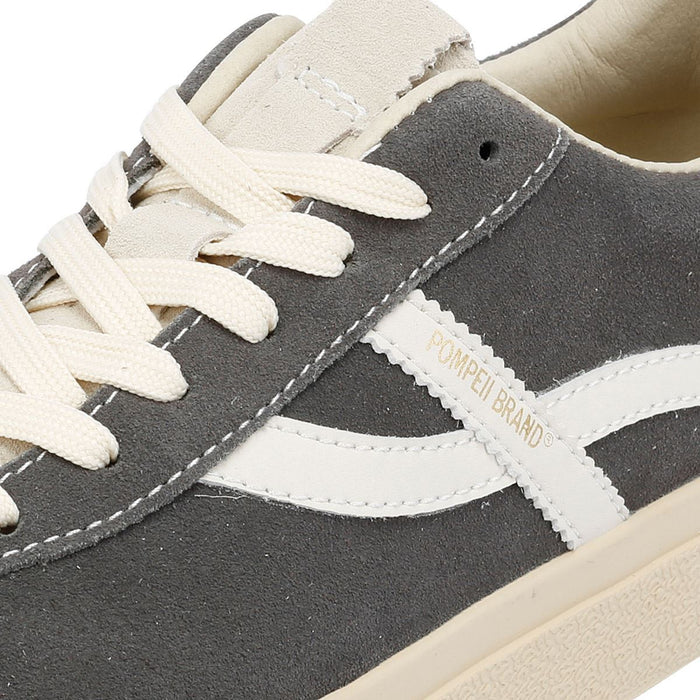 Pompeii Dart Suede Men's Grey/Ecru Trainers
