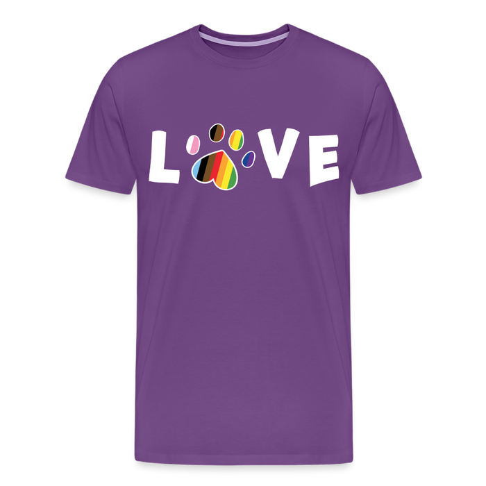Pride Love Classic Premium T-Shirt - purple
