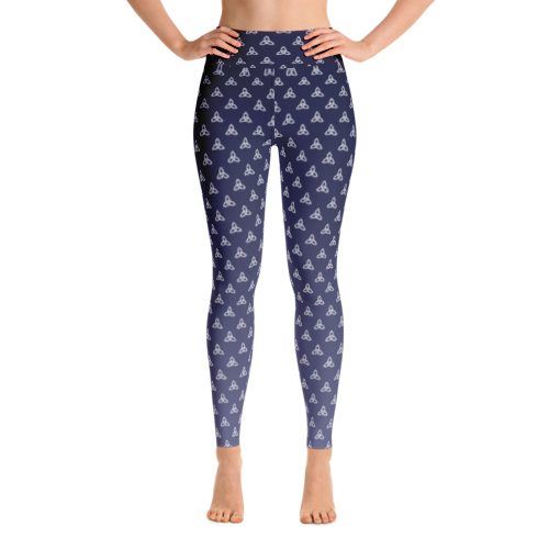 Raja Everywhere Blue Fade Yoga Leggings