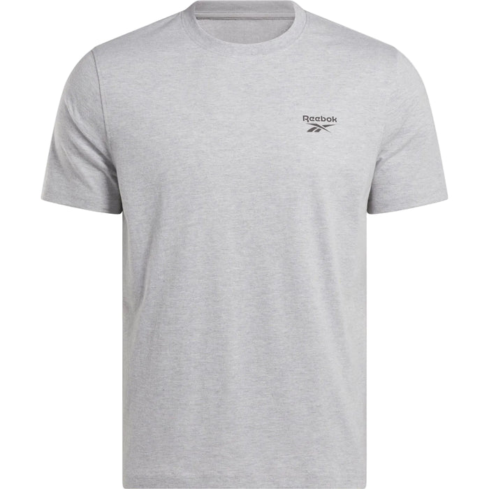 Reebok Cody Crew Neck Tee Cotton Men's Grey Short Sleeve T-Shirts