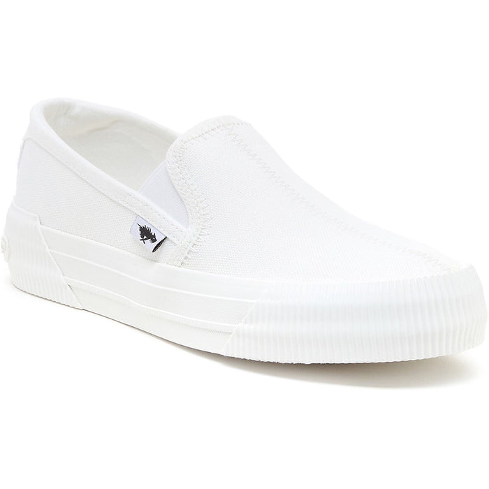 Rocket Dog Cheeryful 12A Canvas Women's White Trainers