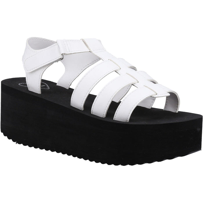 Rocket Dog Helio Terrence Synthetic Women's White Wedges