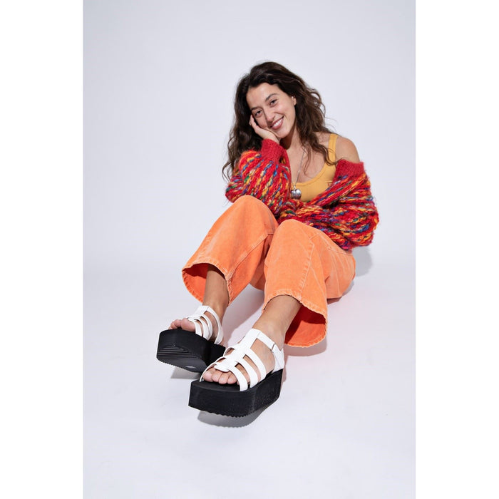 Rocket Dog Helio Terrence Synthetic Women's White Wedges