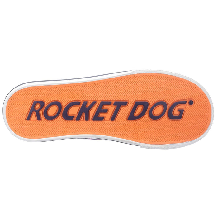 Rocket Dog Jazzin Cotton Women's Purple Multi Trainers