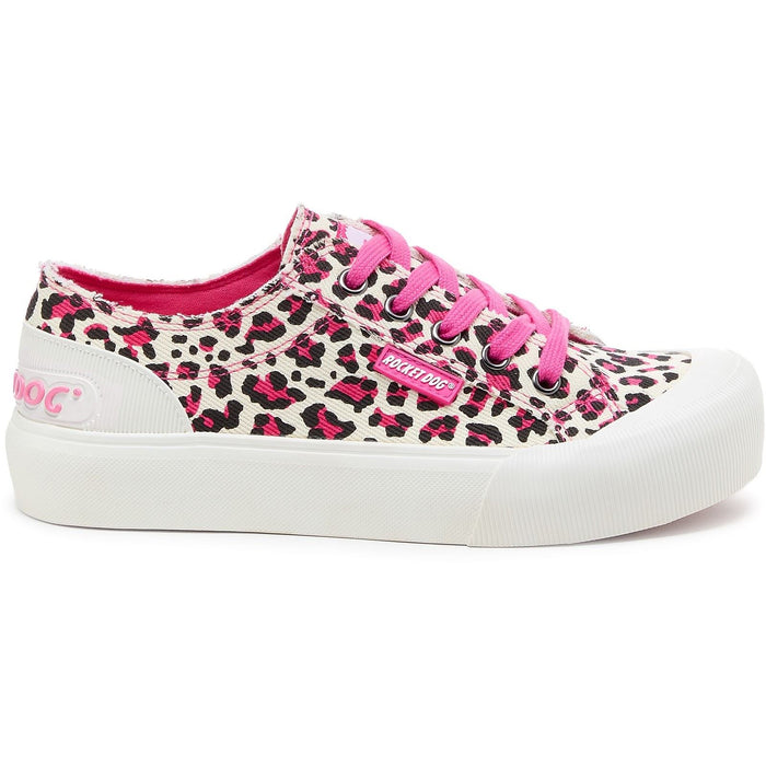 Rocket Dog Jazzin Plus Monroe Cotton Women's Hot Pink Trainers