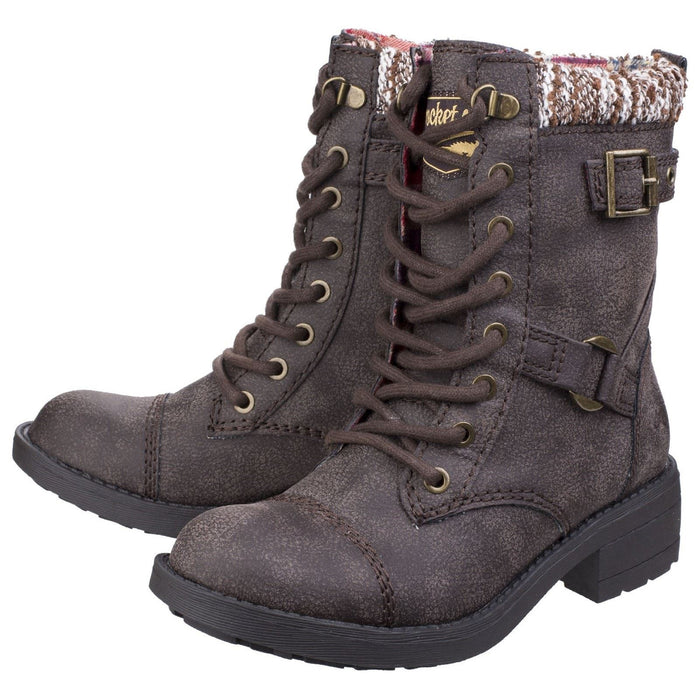 Rocket Dog Thunder Galaxy Synthetic Women's Brown Galaxy Boots
