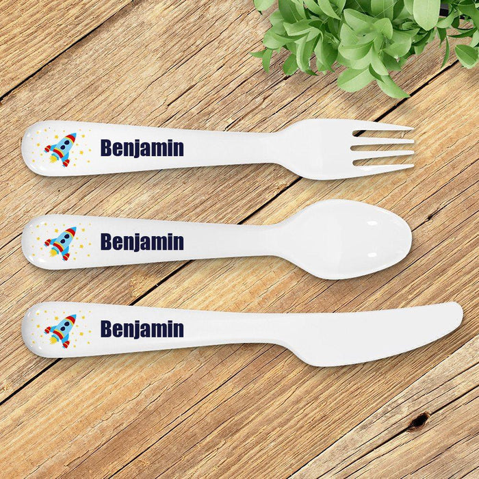Rocket Kids' Cutlery Set