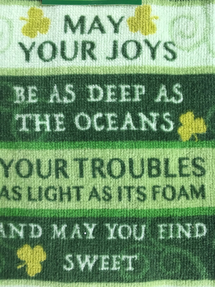 Saint Patrick’s Day Multiple Blessings Kitchen Towel