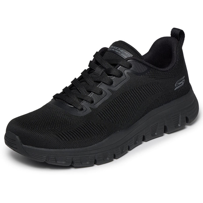 Skechers Bobs B Lite Textile Men's Black Trainers