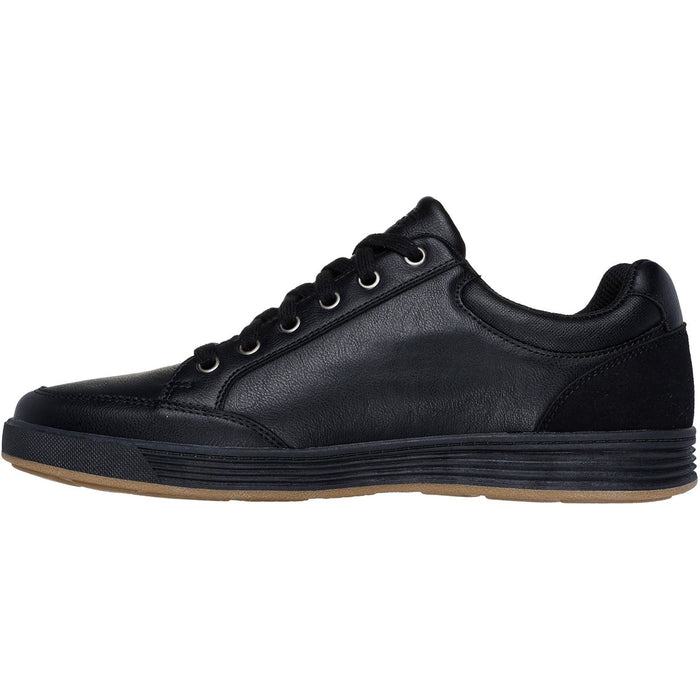 Skechers Cavell Sparkman Polyurethane Men's BLACK Lace-Up Shoes