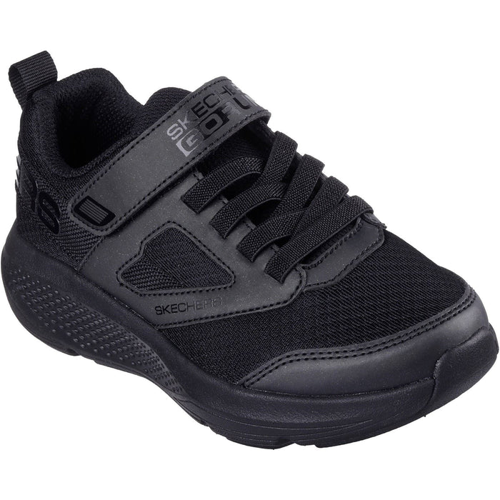 Skechers Elevate Sporty Spectacular Textile Junior Black Trainers