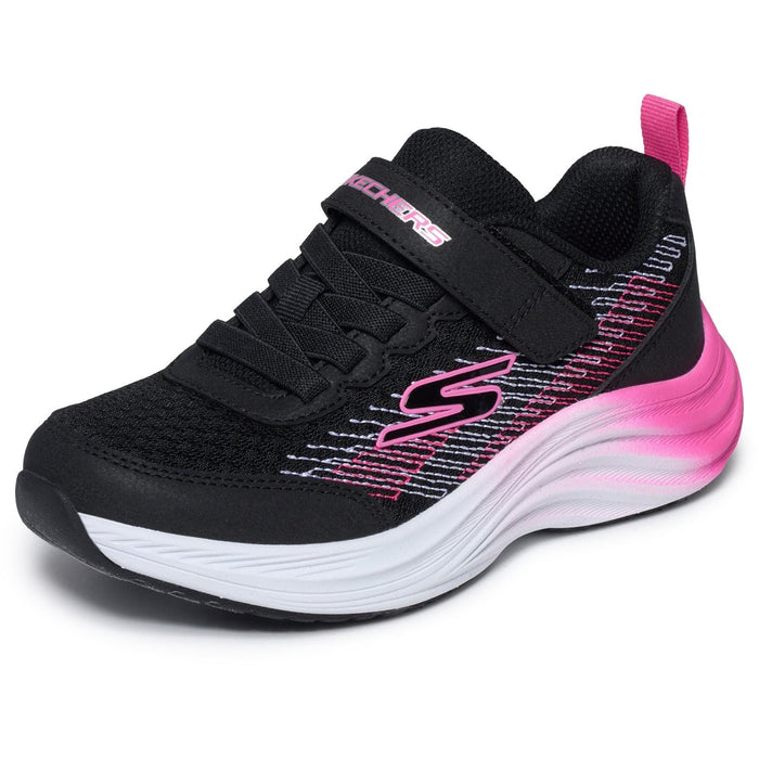 Skechers Elite Sport Pulse Black/Hot Pink Trainers