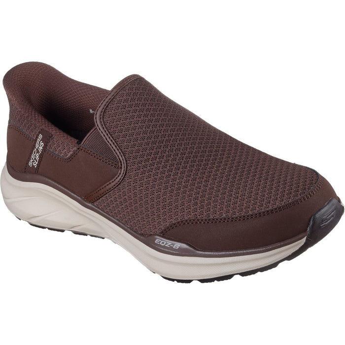 Skechers Equalizer 6.0 Textile Men's Brown Trainers