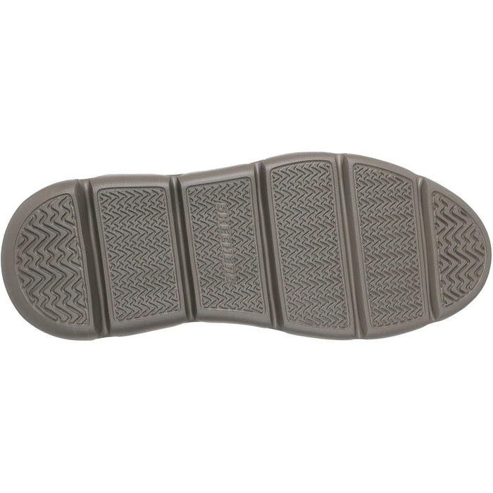 Skechers Garza Duran Leather Men's Dark Brown Lace-Up Shoes