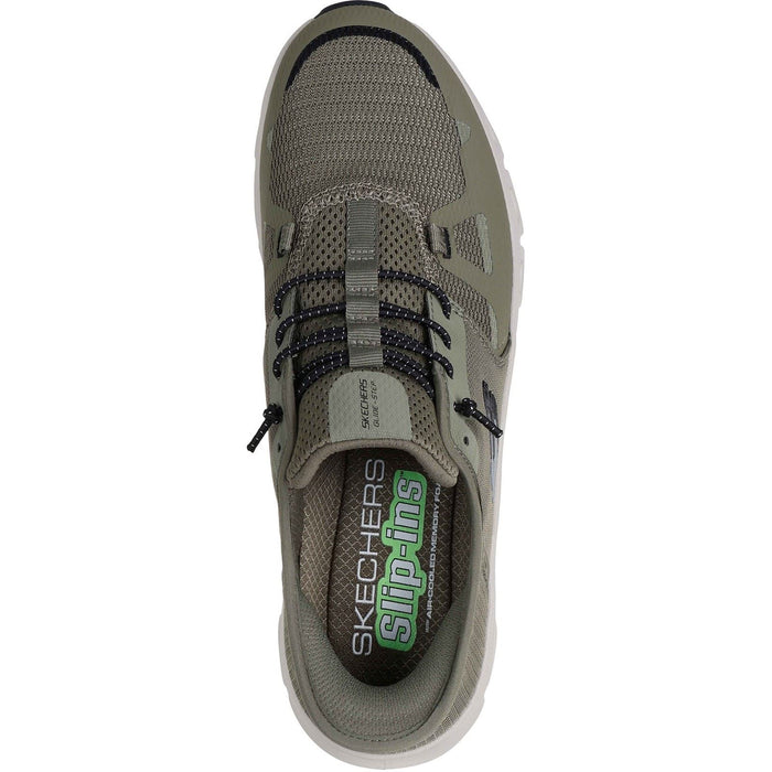 Skechers Glide-Step Pro Textile Men's Olive/Black Standard Trainers