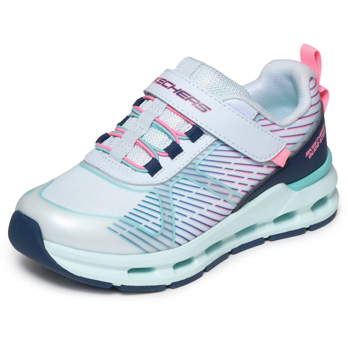 Skechers Glide-Step + Sprint Lines Mint/Multi Trainers