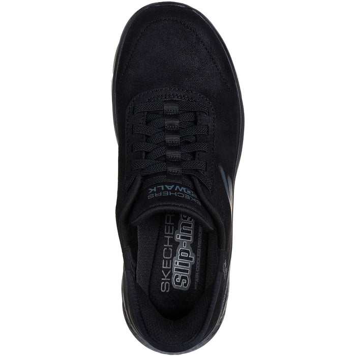 Skechers Go Walk Flex Mali Textile Women's Black Trainers
