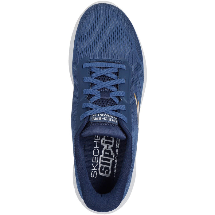 Skechers GO WALK NOW Payton Textile Men's Navy Trainers