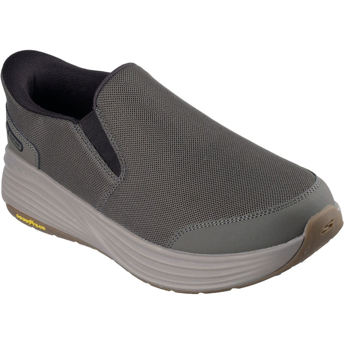 Skechers Go Walk Stability 2.0 Synthetic Men's Dark Taupe Trainers
