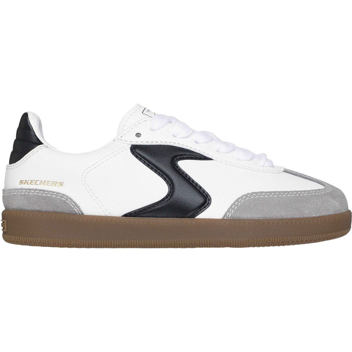 Skechers Hotshot Junior Varsity White/Black Trainers