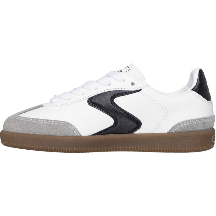 Skechers Hotshot Junior Varsity White/Black Trainers