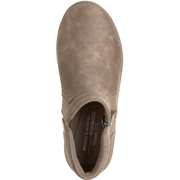 Skechers Lovely Vibe Forever Mine Textile Women's Dark Taupe Boots