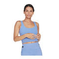 Skechers Performance Goflex Joy Longline Bra Nylon Women's Blue Sports Bra