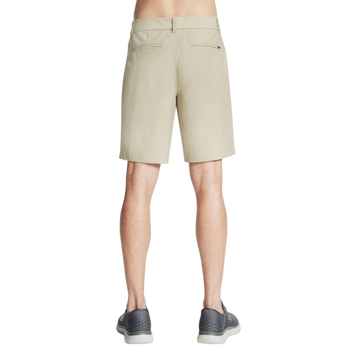 Skechers Premium Everywhere 9 Inch Short Polyester Men's Natural Knee-Length Shorts