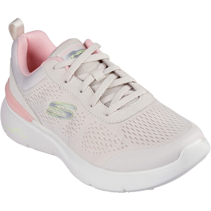 Skechers Skech-Air Dynamight 2.0 New Heights Textile Women's Natural/Pink Trainers