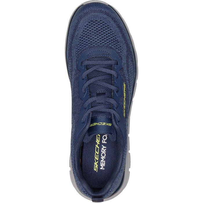 Skechers Track Pohlter Textile Men's Navy Trainers